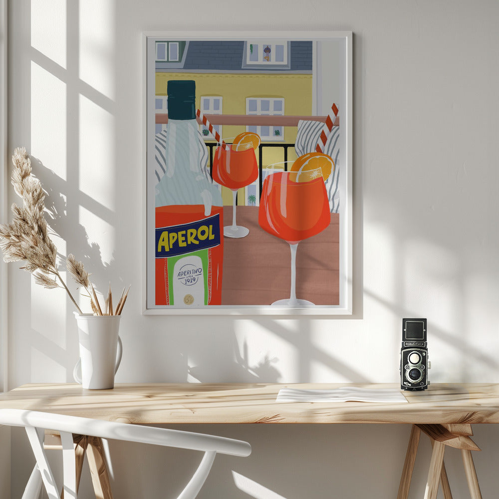 Balcony "Hygge" Poster